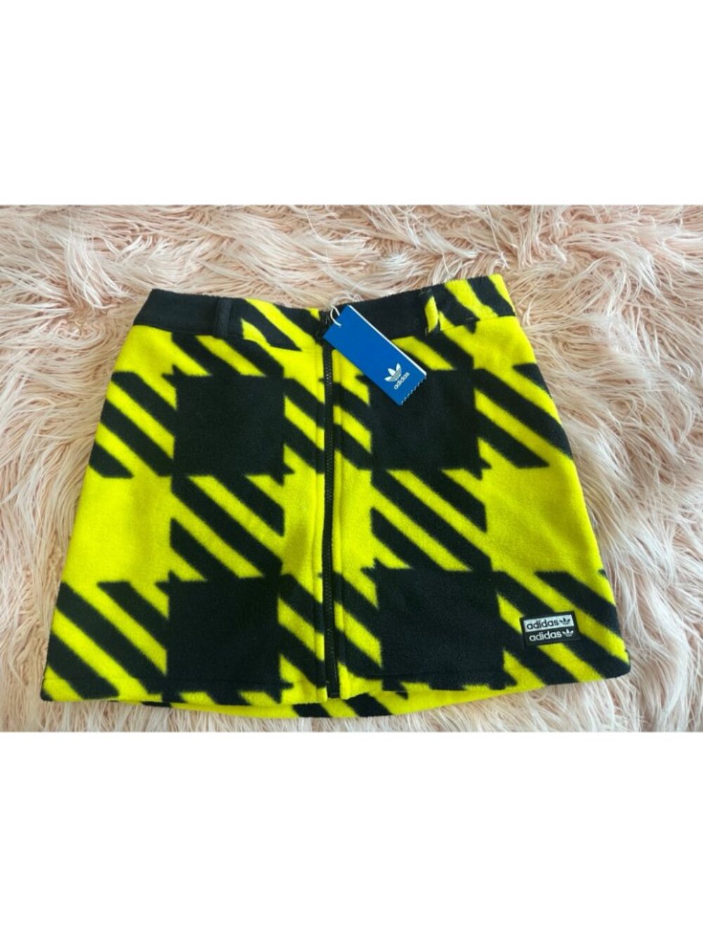 NWT Adidas Black and Yellow Athleisure Skirt